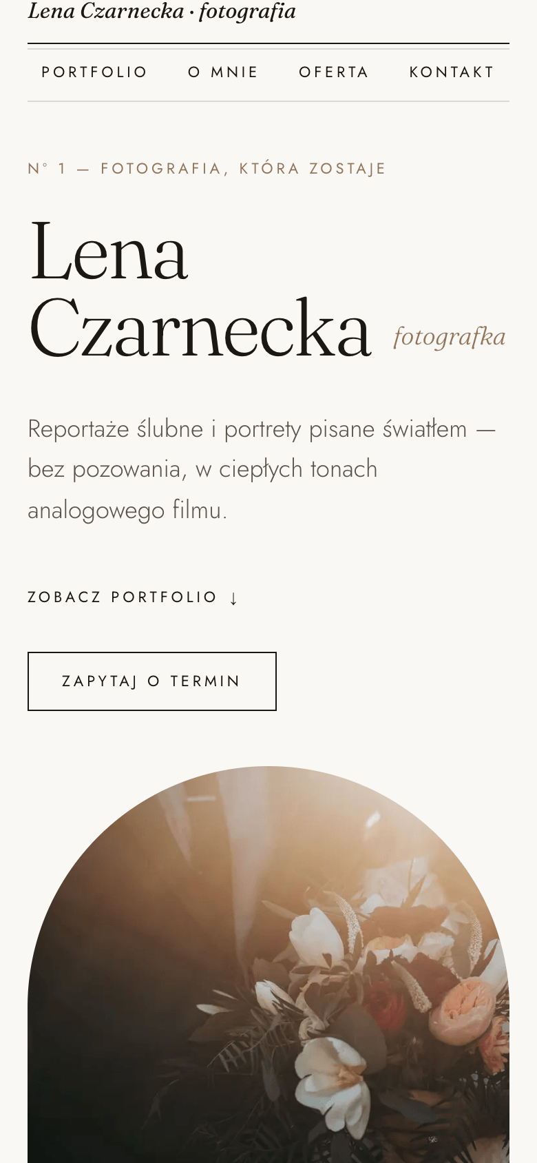 Lena Czarnecka — portfolio fotografki — ujęcie 2