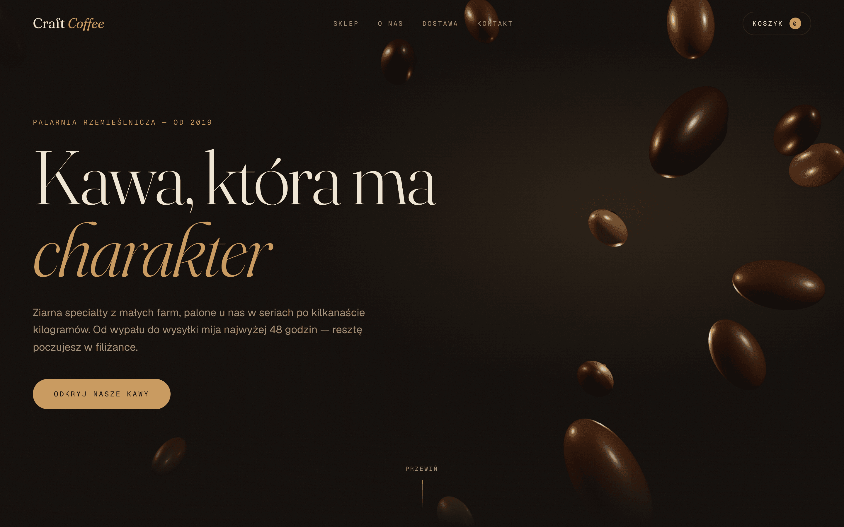 Craft Coffee — sklep internetowy